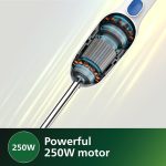 PHILIPS HL1655/00 Hand Blender | Powerful 250W Motor | with Rust free steel arm | Easy single trigger operation | Specially designed blades | Wall bracket for easy storage, 2year warranty Blue & White - Image 8