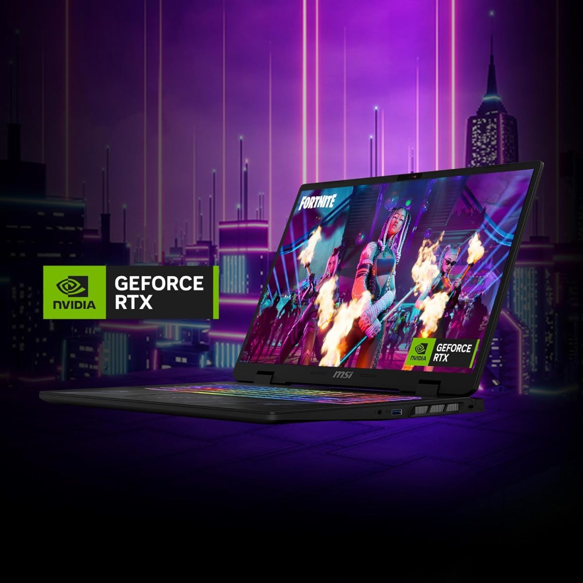 MSI Pulse 17 AI, Intel Core Ultra 7 155H, Built-in AI, 43CM 16:10 QHD+ 240Hz Gaming Laptop(16GB/1TB NVMe SSD/Windows 11 Home/NVIDIA GeForce RTX 4070, Core Black/2.8Kg), C1VGKG-031IN - Image 5