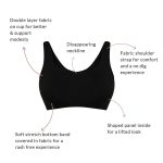 NYKD Everyday Wireless & Non Padded Support Shaper Sports Bra for Women | Soft Cup & Full Coverage Easy Peasy Slip Bra - NYB113 - Image 3
