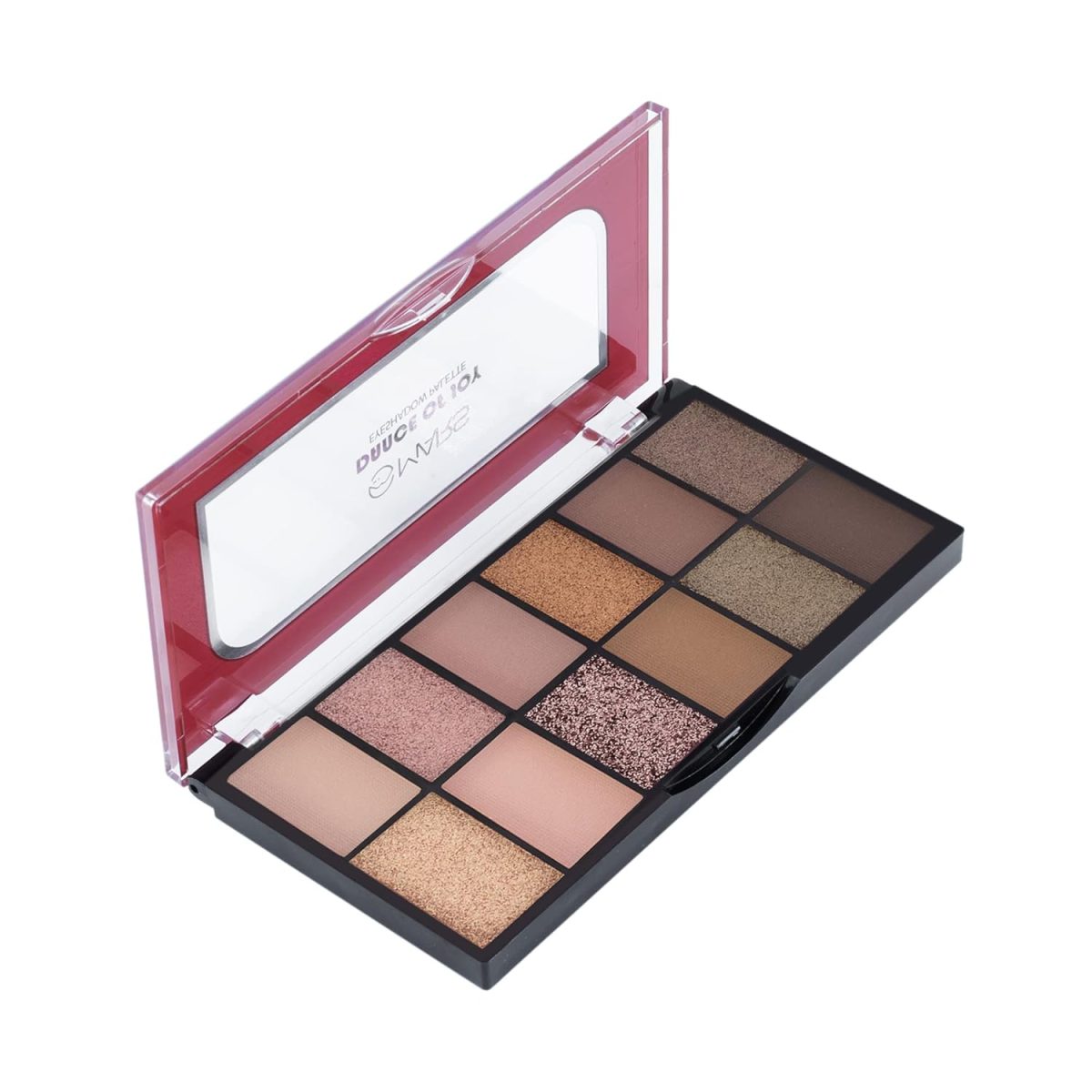 MARS 12 Shades Dance of Joy Eyeshadow Palette | Highly Pigmented and Blendable | Multicolor | Matte and Shimmer Finish 01-Multicolor (13.2g) (Shade-02) - Image 6
