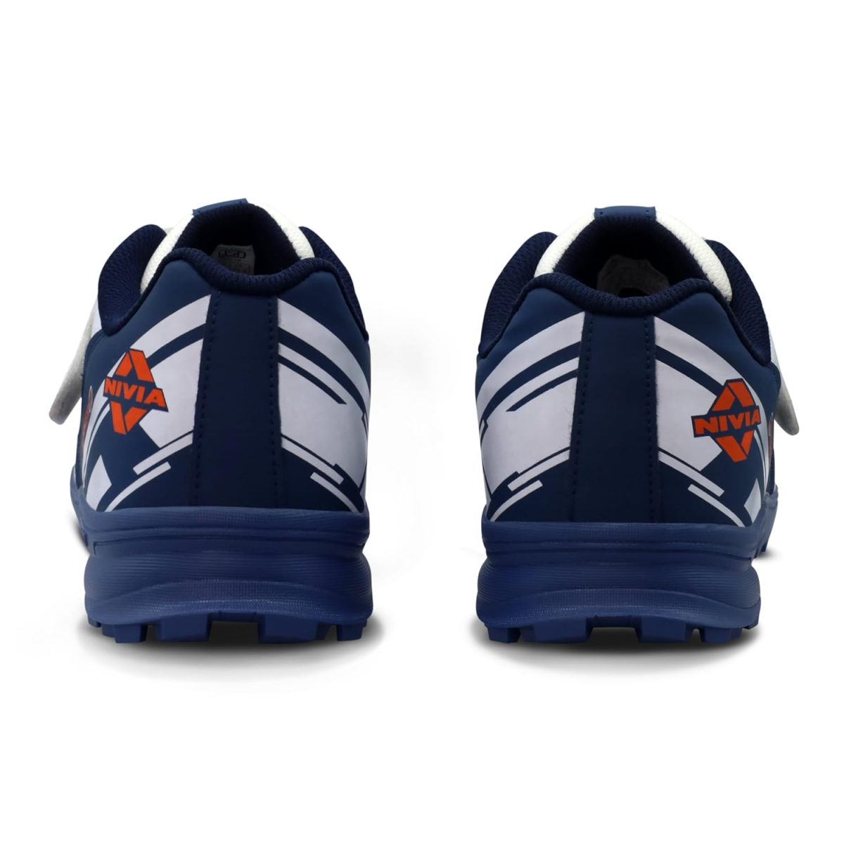Nivia Yorker 2.0 Cricket Shoes for Men, Synthetic Leather Upper with Velcro Strap, Round Stud PVC Outsole, Die-Cut Soft NR EVA Sockliner - Image 5