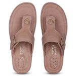 DOCTOR EXTRA SOFT Womens Flat Memory Foam Slippers/Flip-Flops Fashion Stylish Casual Comfortable Diabetic Orthopedic Lightweight Synthetic Slip-on Sandals with Adjustable Buckle for Girls & Ladies D-630 - Image 7