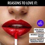 Blue Heaven Hyper Stay Weightless Liquid Matte Lipstick | Long-lasting & Smudge Proof | Non-Transfer Matte Lipstick for Women| Mystic Maroon-05 | 6ml - Image 3
