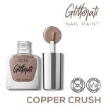 RENEE Glitterati Nail Paint - Copper Crush 10ml, Quick Drying, Glittery Finish, Long Lasting, Chip resisting Formula with High Glitter & Full Coverage, Acetone & Paraben Free - Image 5