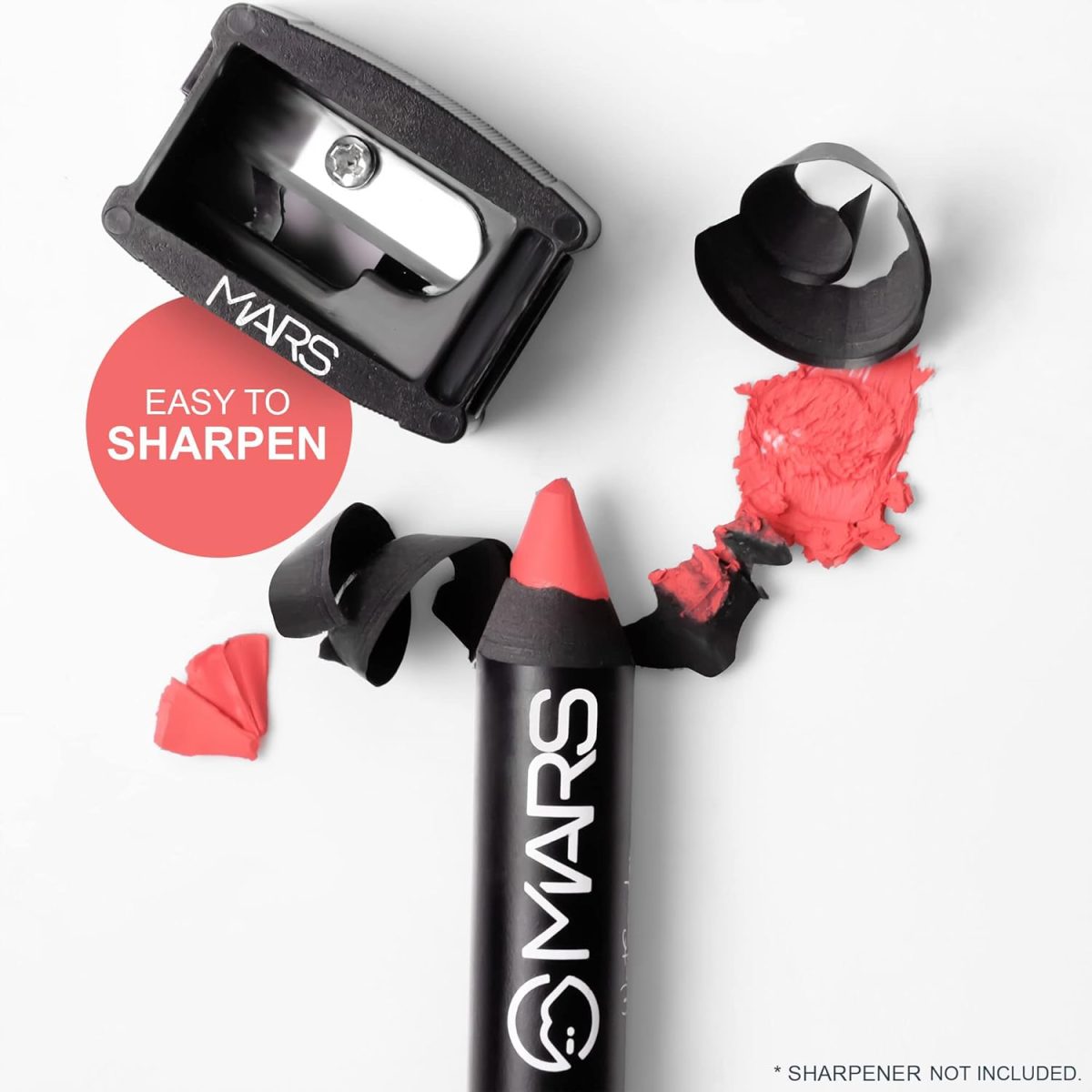 MARS Long Lasting Crayon Lipstick up to 12 Hours Stay | Matte Finish | Waterproof | Won't Smudge Won't Budge Lip Crayon (3.5 gm) (10-Girl Power) - Image 5