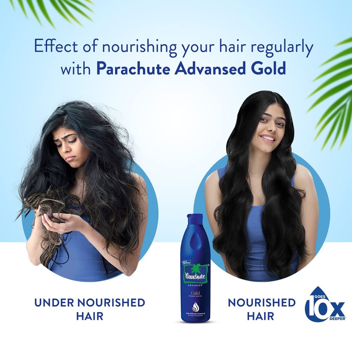 Parachute Advansed Gold Coconut Hair Oil, 400 ml - Image 4