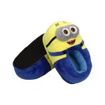 Qualtos Minin Bedroom Home Plush Slipper Shoes Free Size For Adult And Kids (Plush Shoes,blue,yellow) - Image 3