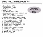 KALATIKA Nail art Kit Combo | Nail art Basic Tools | Nail Extension Kit | Nail art kit for Women - Image 4