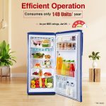 Godrej 180 L 4 Star Turbo Cooling Technology, 24 Days Farm Freshness Direct Cool Single Door Refrigerator (RD EDGENEO 207D THF MP BL, Maple Blue) - Image 2