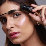 Gleva Eyebrow Stamp & Stencil Kit - Vegan Long-Lasting Stamping Powder With 10Pcs Reusable Thin & Thick Stencils for Perfect Brows (Black) - Image 9