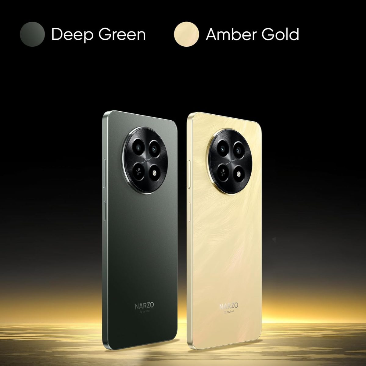 realme NARZO N65 5G (Amber Gold 4GB RAM, 128GB Storage) India's 1st D6300 5G Chipset | Ultra Slim Design | 120Hz Eye Comfort Display | 50MP AI Camera| Charger in The Box - Image 7