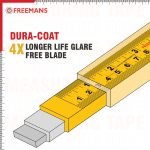 FREEMANS IKON 5m:19mm Steel Inchi Measuring Tape - 5m (Yellow & Black) With Unbreakable ABS case || Soft Grip Bi-material Case || Auto-lock and Belt Clip - Image 4