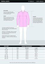 Amazon Brand - Symbol Men's Solid Cotton Formal Shirt | Plain | Full Sleeve - Regular Fit (Available in Plus Size and Combo Packs) - Image 6
