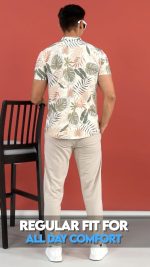 BULLMER Trendy Clothing Set with Shirt & Pants Co-ords for Men - Image 9