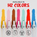 Colors Queen UV LED Soak Off Gel Nail Polish | Long Lasting Gel Polish with High Shine Gloss | Chip Resistant, Quick Drying Nail Paint Lasts upto 28 Days (Shade - 101, 15ml) - Image 5