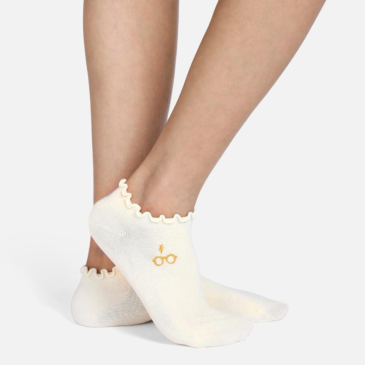 Socksxpress Harry Potter Women's Frilled Ankle Socks - Stylish | Comfortable | Pack of 3 - Image 4