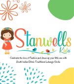 Stanwells Kids Baby Girls Cotton Silk Readymade Lehenga Choli Set | Traditional Embroidered South Indian Pattu Pavadai Ethnic Wear for Girls - Image 7