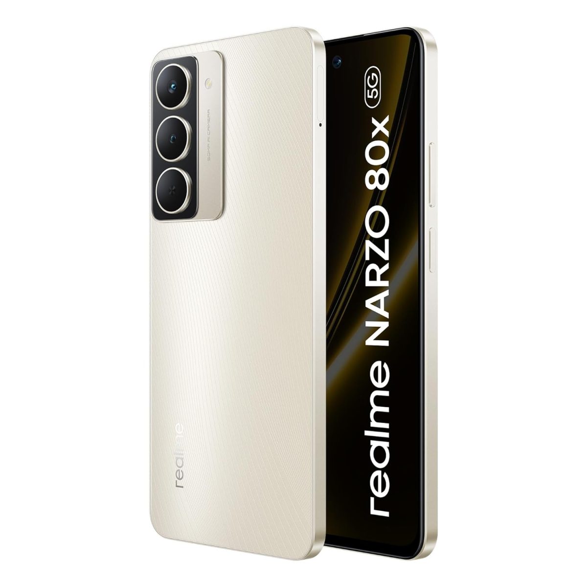 realme NARZO 80x 5G (Sunlit Gold,6GB+128GB) | Dimensity 6400 5G Chipset | 6000mAh Long-Lasting Battery | 45W Fast Charge | 120Hz Eye Comfort Display | IP69 Top-Tier Waterproof - Image 11