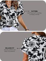 Leriya Fashion Shirts for Women – Korean Style Long Sleeve Oversized Button Down | Plus Size Workwear Top for Office & Casual Wear - Image 4