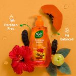 Nyle Naturals Damage Repair Shampoo 400 ml | Hair Repairing Shampoo with Papaya, Hibiscus, & Shikakai | pH Balanced & Paraben Free Gentle & Soft Shampoo For Women & Men - Image 5