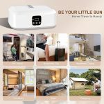 SIRIDHI Electric Cloth Warmer - Portable Cloth Warming Machine for Home, Warming Bag, and Towel Rack - Automatic Wet Clothing Air Warmer,White,Acrylonitrile Butadiene Styrene - Image 7