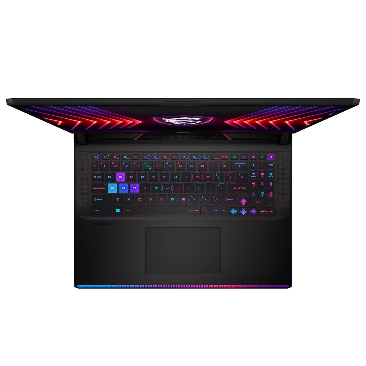 MSI Raider GE78 HX, Intel 14th Gen. i9-14900HX, 43CM QHD+ 240Hz Gaming Laptop (32GB/2TB NVMe SSD/Windows 11 Home/NVIDIA GeForce RTX 4080, GDDR6 12GB/Core Black/3.1Kg), 14VHG-805IN - Image 12
