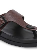 San Frissco Men's Sandals with Open Toe Strap/Perfect Fit for Summer and Rainy Season Easy to Walk Slipper, Chappal/Stylish Casual Trendy Floaters - Image 3
