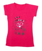 IndiWeaves Girls' Printed Half Sleeves T-Shirts and Leggings Combo (714-121310200-192422, Black, Pink, Magenta, White, Grey, 11-13 Years) Pack of 5 - Image 4
