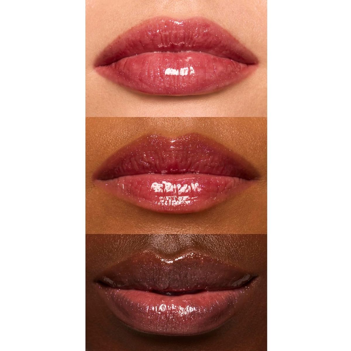 e.l.f. Glow Reviver Lip Oil, Nourishing and Hydrating with High-Shine Glimmer Finish & Sheer Wash Of Color, Minty Scent, Non-Sticky, Vegan & Cruelty-free, Divine Wine - Image 3