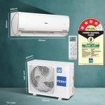Haier 1.5 Ton 4 Star AI Climate Control Smart Split AC (5250 Watts, Copper, Wi-Fi, 4-Way Swing, Triple Inverter, 7 in 1, Frost Self Clean, HD Filter, Cools at 60°C - HSU18K-PYAIR4BN-INV, White) - Image 6