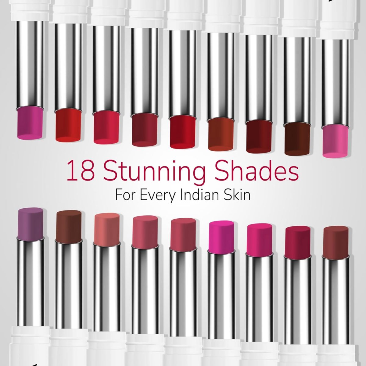 MILA BEAUTÉ Locked in Lips Lipstick Hot Nude (Matte) - Image 3
