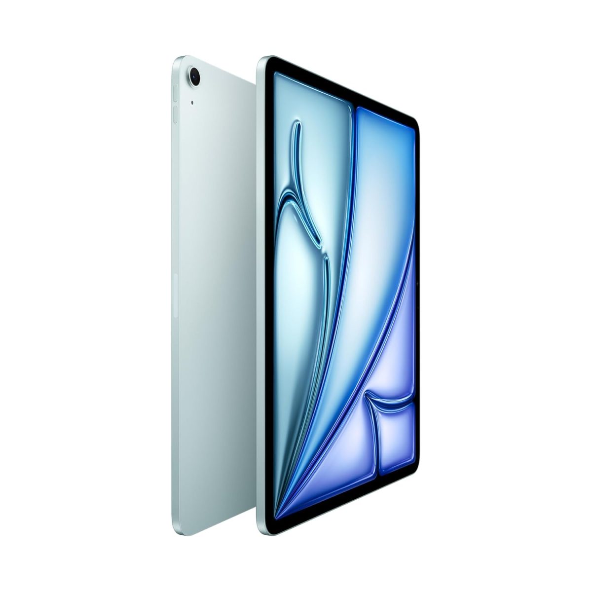 Apple iPad Air 13″ with M3 chip: Built for Apple Intelligence, Liquid Retina Display, 128GB, 12MP Front/Back Camera, Wi-Fi 6E + 5G Cellular, Touch ID, All-Day Battery Life — Blue - Image 2