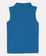 Jockey UG10 Girl's Super Combed Cotton Elastane Stretch Polo Neck Graphic Printed Tank Top - Image 2