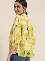 rytras Women's Cotton Printed Regular Fit top - Image 3