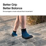 Frido Barefoot Sock Shoe Classic | Lightweight Barefoot Shoes for Men & Women | Snug Fit & Anti-Slip Grip | Wide Toe Box for Bunions | 3mm Flat Sole | for Training & Daily Use | Pack of 1 - Image 8