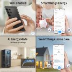 Samsung 396 L, 2 Star, Convertible 5-in-1, Digital Inverter, Frost Free Double Door, Bespoke AI WiFi Enabled Refrigerator (RT41DG6A2BB1, Black Matte, 2025 Model) - Image 5