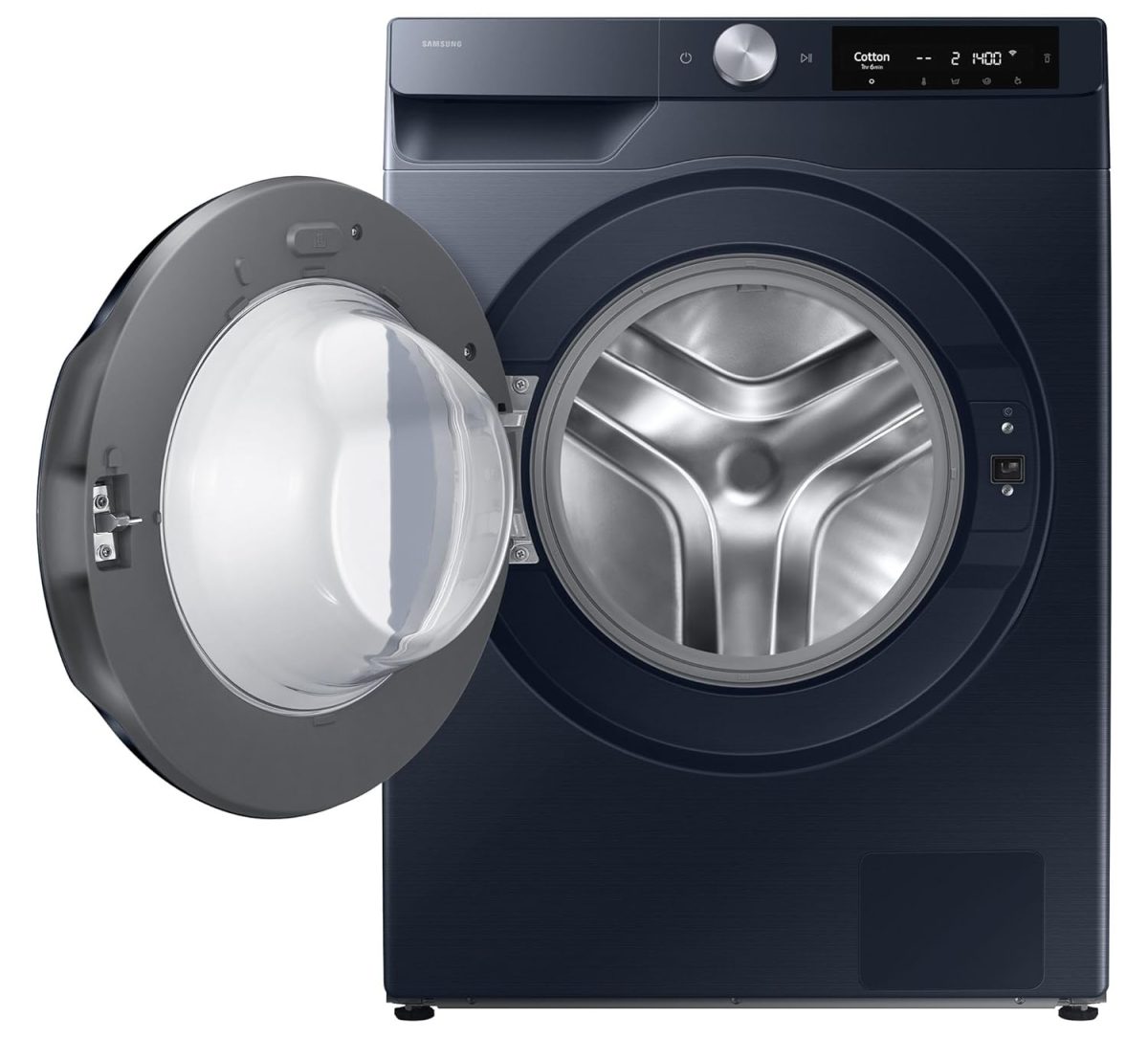 Samsung 9 kg, 5 Star, AI Control, AI Ecobubble, Super Speed, Wi-Fi, Hygiene Steam with Inbuilt Heater, Digital Inverter, Fully-Automatic Front Load Washing Machine (WW90DG6U24ASTL, NAVY) - Image 10