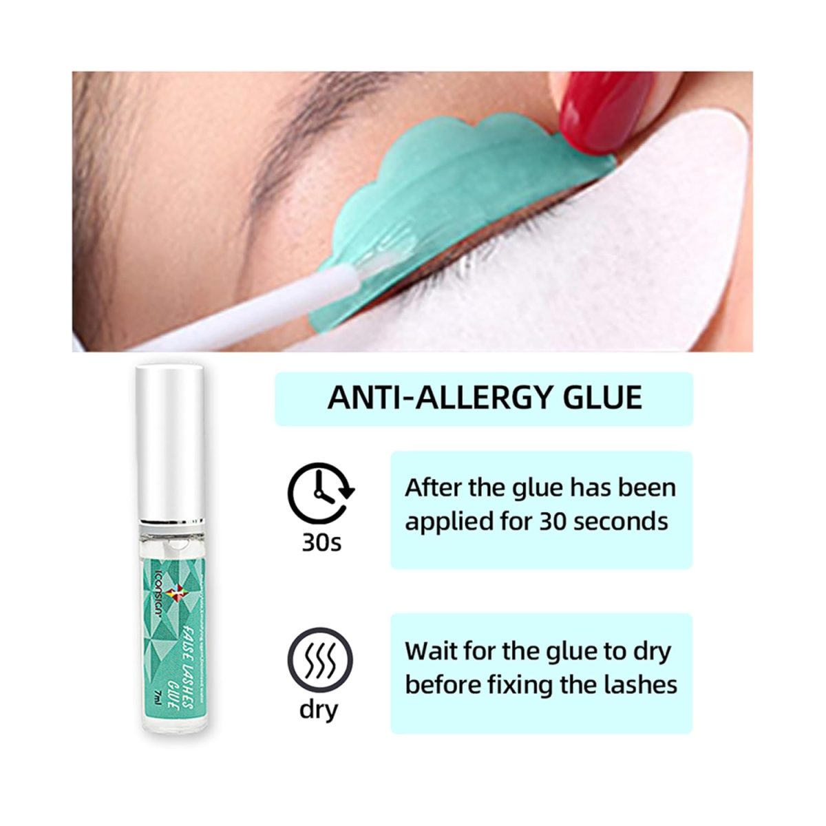 Lash Lift Kit Upgraded Version Glue Complete Eyelash Perm Kit 2024, for Professional Eyelash Lash Extensions, Lash Lifts, Lash Curling, Semi-Permanent Curling Perming Wave (BLUE KIT) - Image 3