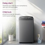 Godrej 7 Kg 5 Star Fabrisafe Steel Drum Fully-Automatic Top Load Washing Machine (WTEON ALP 70 5.0 FDUN GPGR, Graphite Grey, Zero Pressure Tech Fills Tub 60% Faster) - Image 6