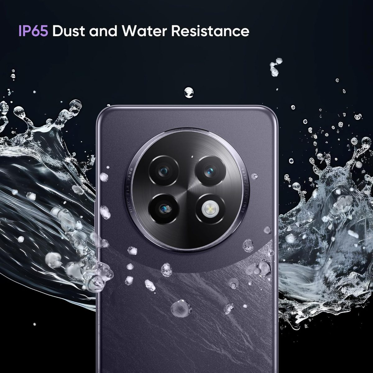realme 13+ 5G (Dark Purple, 8GB RAM, 256GB Storage) 6.67" AMOLED Display | 80W Ultra Charging DAK | Dimensity 7300E Processor - Image 13