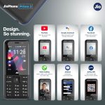 JioPhone Prima 2 4G Keypad Phone with Premium Design, YouTube, JioTV, JioHotstar, JioSaavn, JioPay(UPI), Video Calling, LED Torch, Digital Cameras | Luxe Blue | Locked for JioNetwork - Image 6
