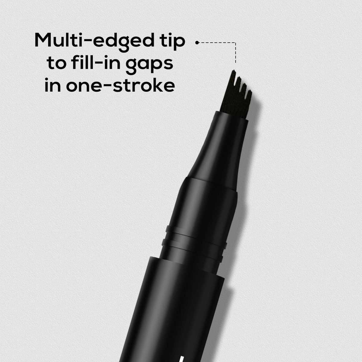 RENEE Browfill Eyebrow Pen - Black | Waterproof & Smudge-Proof | One Swipe Application | Micro Precision | Natural & Long-Lasting Finish | For Denser & Fuller Eyebrows | Easy to Use | Cruelty-Free - Image 2