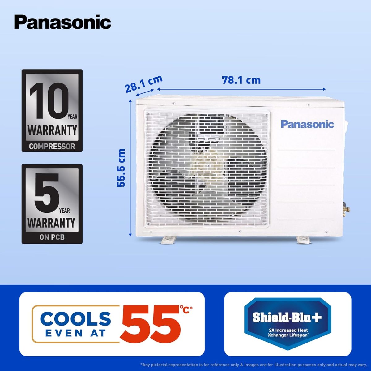 Panasonic 1.5 Ton 4 Star Premium Wi-Fi Inverter Smart Split AC (Matter Enabled, Higher Airflow, Copper Condenser, 7in1 Convertible, True AI, 4-Way, PM 0.1 Filter, CS/CU-NU18AKY4WX, White) - Image 7