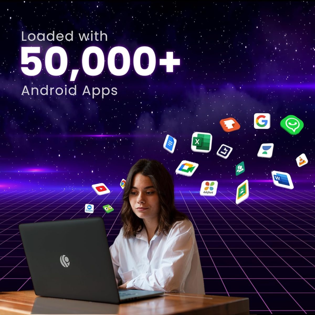 Primebook S 4G, 2025(New, WiFi+4G) Android Based MediaTek MT8788 - (PrimeOS) 4G SIM Slot, Thin and Light Laptop (11.6 Inch, 1.065 Kg, Type C, USB, HDMI, MicroSD) (4GB/128GB eMMC Storage, Black) - Image 3