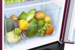 Samsung 183 L, 5 Star, Digital Inverter, Direct-Cool Single Door Refrigerator (RR20D2825CR/NL, Red, Camellia Purple, Base Stand Drawer) - Image 8