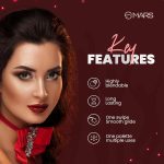 MARS 12 Shades Dance of Joy Eyeshadow Palette | Highly Pigmented and Blendable | Multicolor | Matte and Shimmer Finish 01-Multicolor (13.2g) (Shade-02) - Image 4