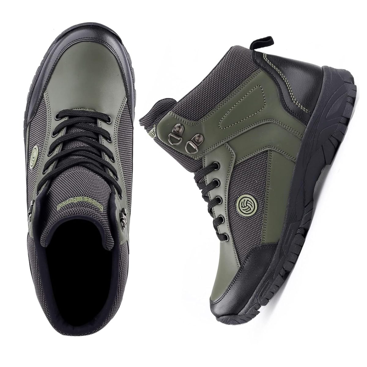 Bacca Bucci Men Lace Up Hiking Boot - Image 6