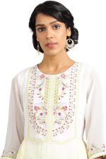 Wishful Women's Georgette Straight Kurta - Image 6