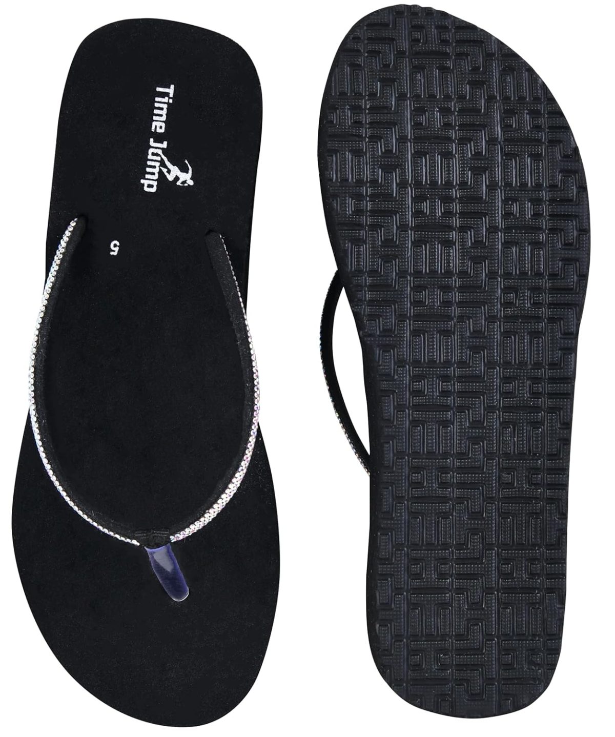 Time Jump Women Stylish | Super Soft | Ultra-Light |Flip-Flop Daily Use | Casual wear| Anti Skid |Thong Slippers for Women - Image 7