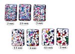 GNR Multicolor Bindi Daily Use Simple Forehead Bindi for Women - Pack of 12 Boxes (Size : 2 mm Each) - Image 5